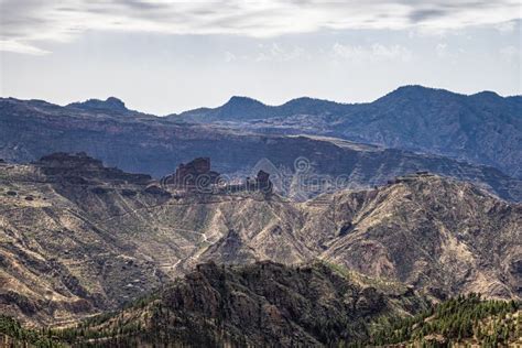 Gran Canaria Hiking Route Cruz De Tejeda To Artenara, View into Caldera ...