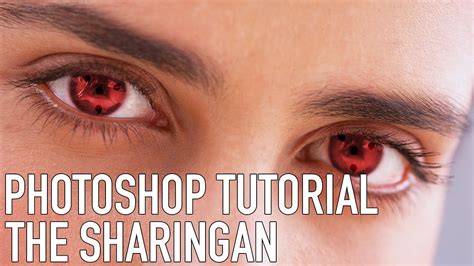 SHARINGAN Photoshop Tutorial! - Naruto VFX - YouTube