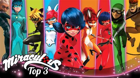 MIRACULOUS | 🐞 HÉROES 🔝 | TEMPORADA 3 | Las Aventuras de Ladybug - YouTube