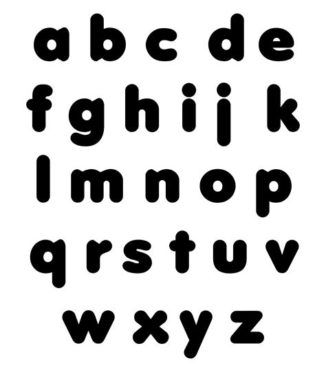 Alphabet Letters To Cut - 10 Free PDF Printables | Printablee