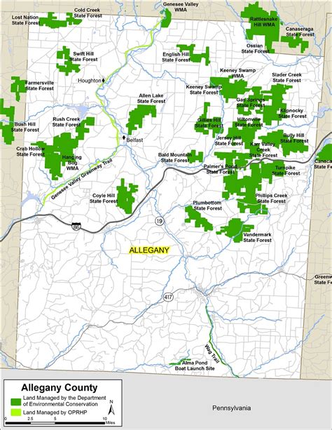 Allegany County Map - NYS Dept. of Environmental Conservation