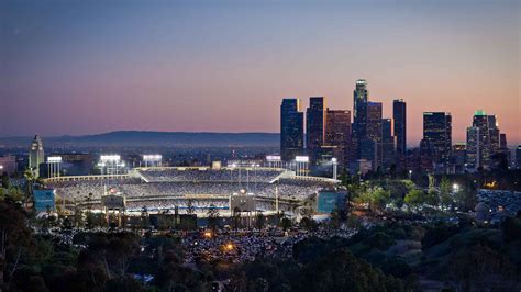 Dodger Stadium Images - Dodger Stadium At Night (#2186903) - HD ...