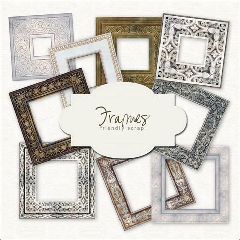 Frames | Free digital scrapbooking, Free digital scrapbooking kits, Frame