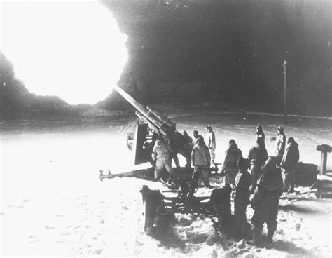 88mm Flak gun firing at night on the Eastern Front in early 1943 : r/88mm