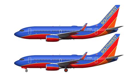 The bold evolution of the Southwest Airlines livery – Norebbo