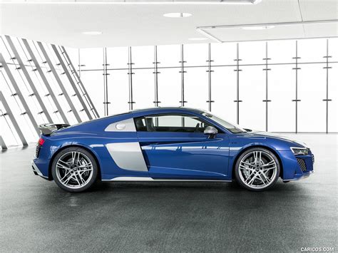 2019 Audi R8 (Color: Ascari Blue Metallic) - Side | Wallpaper #26 ...