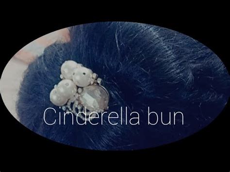 Cinderella bun easy and quick hairstyle for kids - YouTube