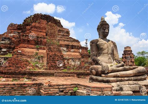 Ayutthaya Kingdom,Thailand stock image. Image of beautiful - 33187235