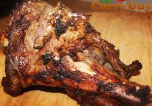 Goat Raan Recipe | Marinated Roast Leg of Goat | The Curry Guy