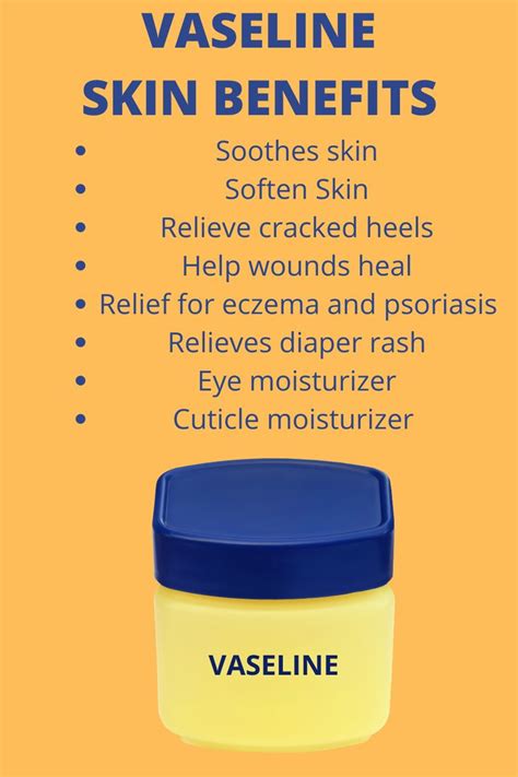 VASELINE SKIN BENEFITS