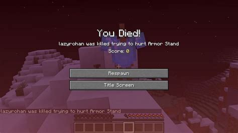 Top 5 rarest deaths in Minecraft