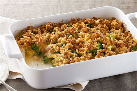 Chicken Casserole with Stove Top Stuffing and Cheese for Incredible Taste