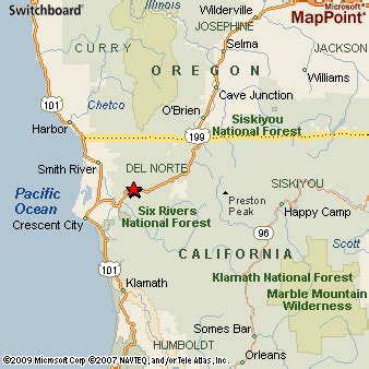 Gasquet, California Area Map & More