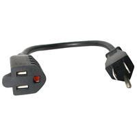 Computer Power Cord Extension Cable - 12in | StarTech.com