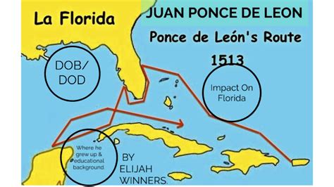 Map Of Juan Ponce De Leon Voyages Cape May County Map - vrogue.co