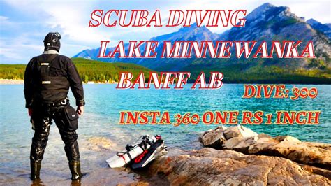 Come Scuba Diving In Lake Minnewanka At Banff National Park In Alberta ...