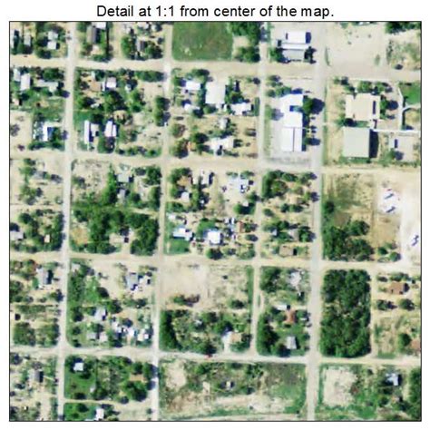 Aerial Photography Map of Big Wells, TX Texas