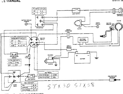 John Deere 318 Wiring Diagram - Cadician's Blog