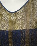 Gold and Navy Lace Art Deco Flapper Dress – Vintage Couture