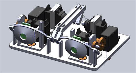 Chien-Pin Chen: Robotic eye Mechanism Design