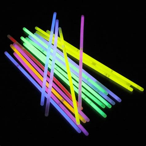 Neon Light Glow Sticks Party Pack Glow Sticks With Connector | Etsy