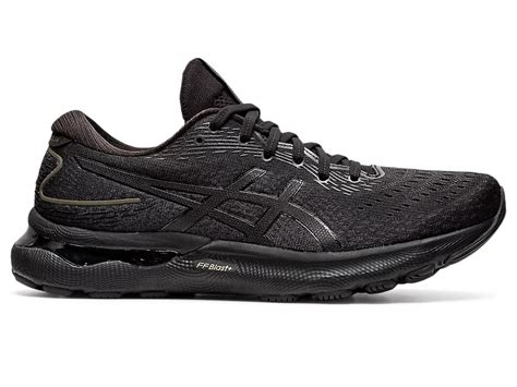 Asics Gel Nimbus 24 Running Shoe In Black MYER | ubicaciondepersonas ...