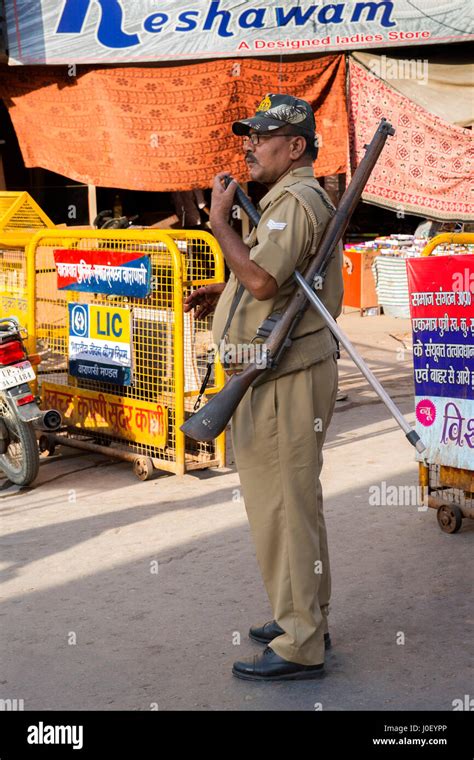 Uttar pradesh police hi-res stock photography and images - Alamy