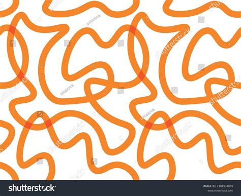 Orange Line Pattern Print Background Bright Stock Vector (Royalty Free) 2181931069 | Shutterstock