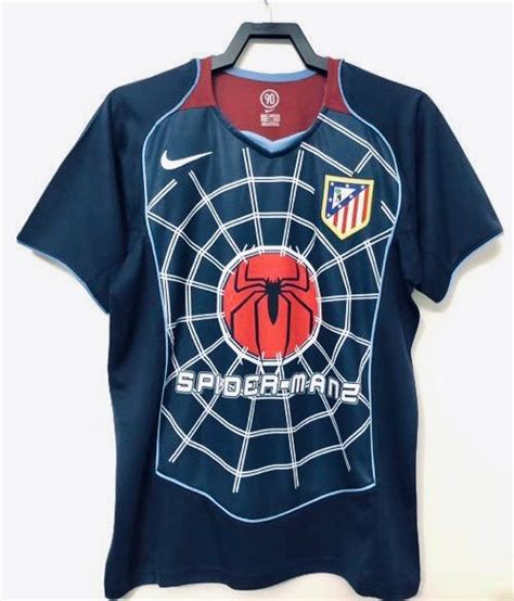 Atletico Madrid 2004-05 Away ‘Spiderman’ Shirt – Premier Retros