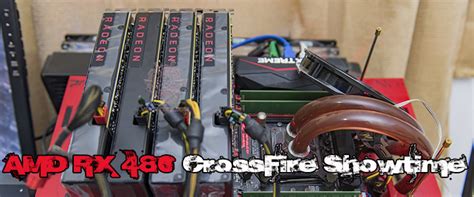 AMD RADEON RX 480 3-Ways CROSSFIRE SHOWTIME ,AMD RADEON RX 480 CROSSFIRE SHOWTIME : : Page 1 (1/1)