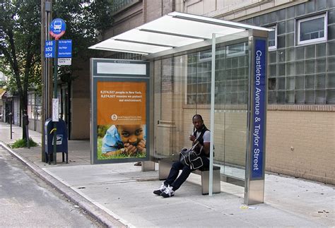 City Bus Stop Shelter