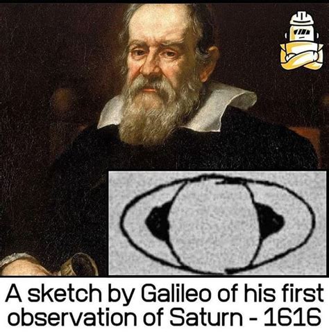 Space & Universe on Instagram: “Galileo Galilei was the first person to observe Saturn's rings ...