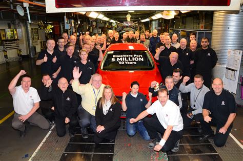 Vauxhall celebrates 5,000,000 cars produced at Ellesmere Port | Autocar