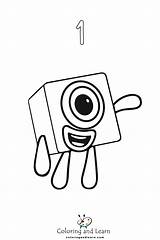 Numberblocks Coloring Pages FREE 2025  And Learn sketch template