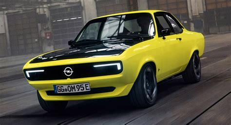 All-Electric Opel Manta GSe ElektroMOD Revealed, Combines Classic Looks ...