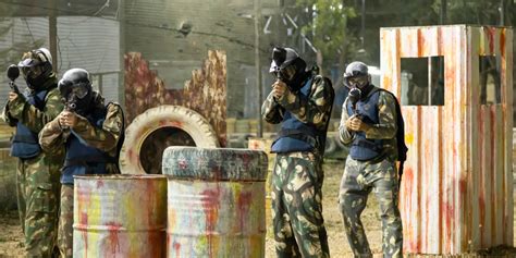 Paintball game in Hyderabad Shootout game in Hyderabad - Flipside