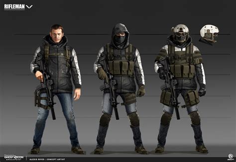 ArtStation - GHOST RECON BREAKPOINT / PMC - concept, Alexis Rives ...