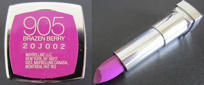 Maybelline Color Sensational Vivids: Brazen Berry | Cosmetic Taste || Makeup & Nail Polish