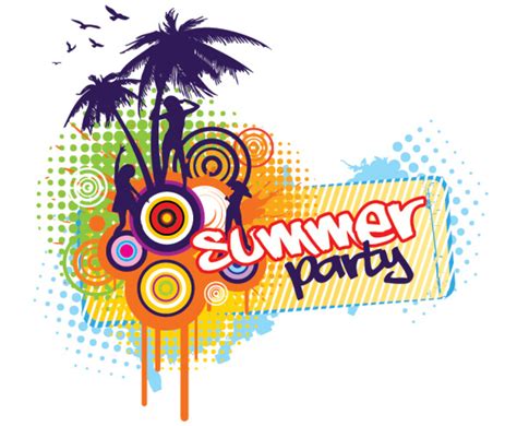 Summer Party Vector Art & Graphics | freevector.com