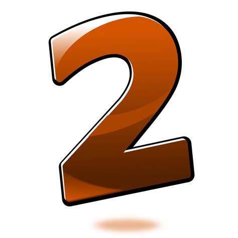 the number 2 clipart - Clipground