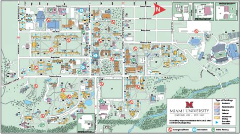 Penn State University Park Campus Map - Printable Map