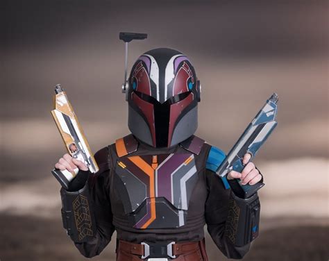 Sabine Wren Helmet / Mandalorian Female Cosplay / Sabine Wren Armor ...