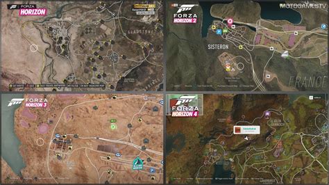 Forza horizon 2 map expansion befor and after - Dercape