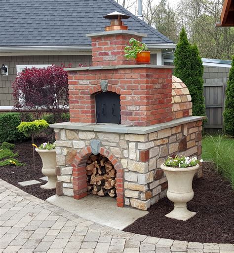 DIY Wood-Fired Outdoor Brick Pizza Ovens Are Not Only Easy to Build - They Add Incredible ...