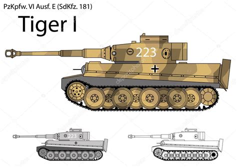 Ww2 Tiger Tank Art