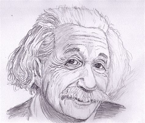 Albert Einstein. | Abstract pencil drawings, Pencil drawing images, Albert einstein sketch ...
