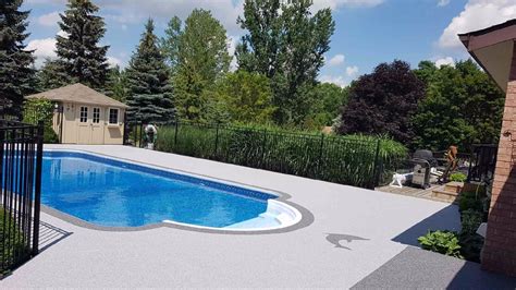 Pool Deck Resurfacing | Pool Deck Ideas | Soft Crete Rubber Surfacing