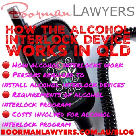 How the Alcohol Interlock Device Works in Qld