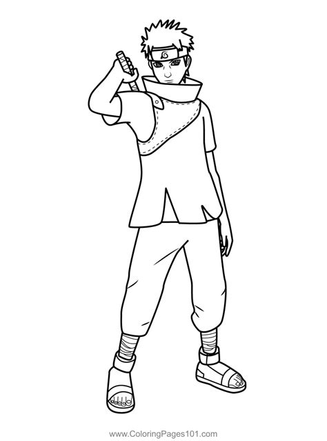 Shisui Uchiha Naruto Coloring Page for Kids - Free Naruto Printable Coloring Pages Online for ...