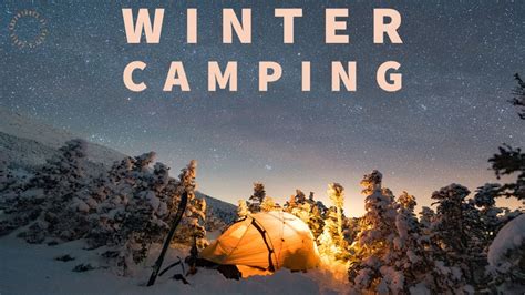 Winter Camping - White Mountains of New Hampshire - YouTube